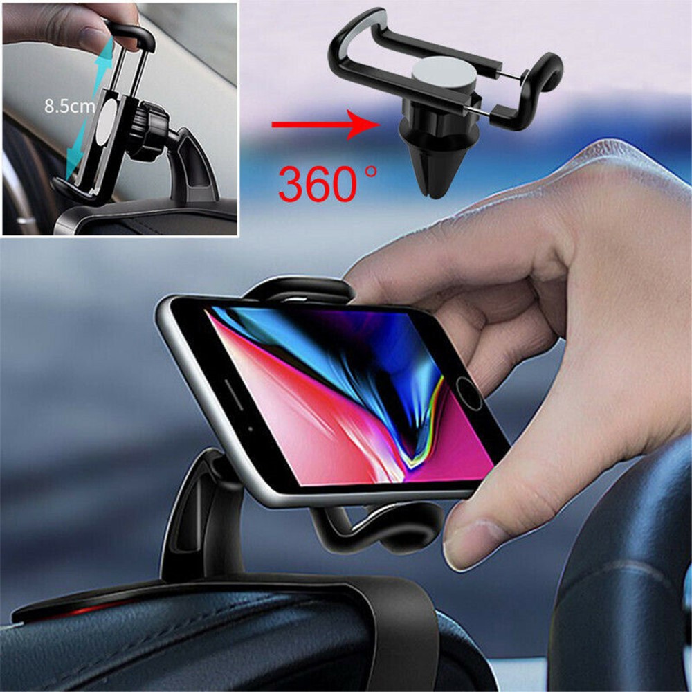 Car Dashboard 360 Degree Rotatable Mobile Phone Holder Stand-12