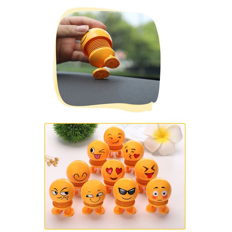 Cute Pattern Printing Car Dashboard Decoration (Style Random)-10