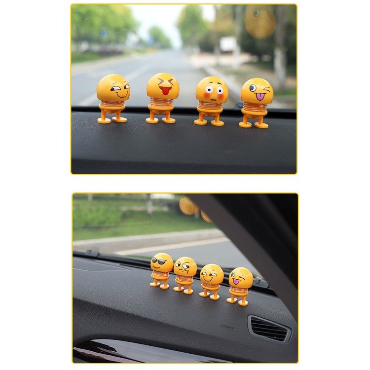 Cute Pattern Printing Car Dashboard Decoration (Style Random)-11