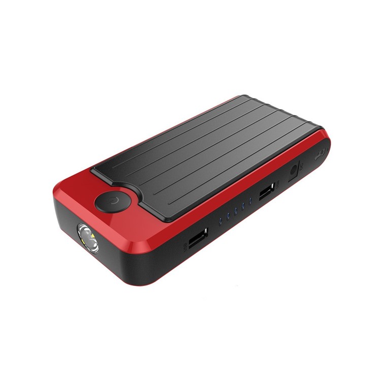 CY-05 12000mAh 12V Emergency Car Jump Starter Engine Booster Power Bank Charger with Flashlight - US Plug-5