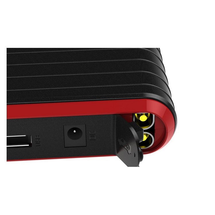 CY-05 12000mAh 12V Emergency Car Jump Starter Engine Booster Power Bank Charger with Flashlight - US Plug-8