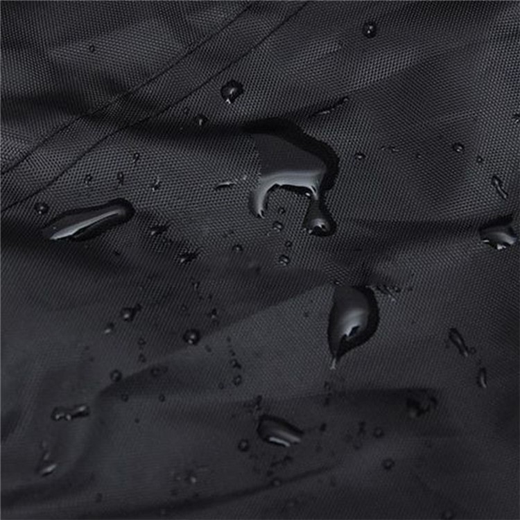 420D Oxford Cloth Waterproof UV Protected Trailerable V-hull Jumbo Boat Speedboat Cover - Size: 14-16ft (530x290cm) / Black-9