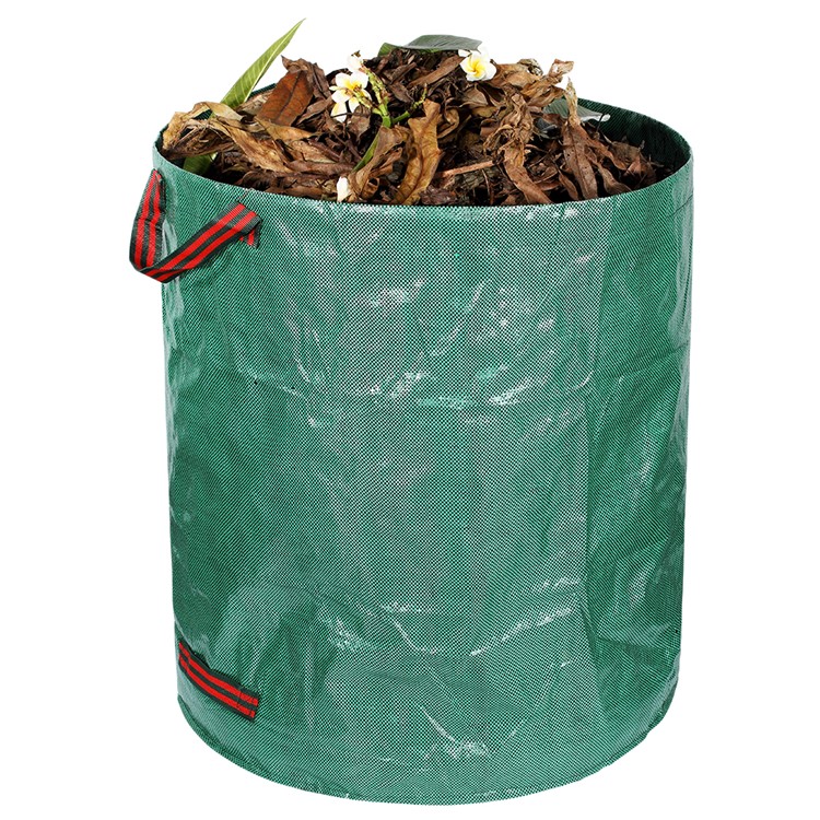 Portable Large Capacity 272L/72 Gallon Trash Can Garden Fallen Leaves Storage Bag-1
