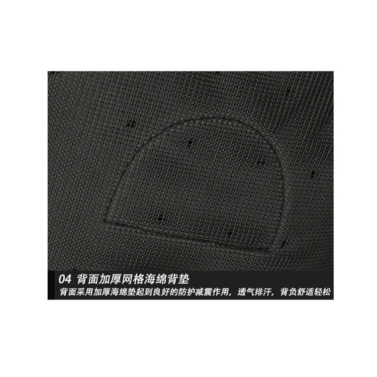 Outdoor Sport Nylon Military Tactical Sling Single Shoulder Bag - Python Texture Black-11