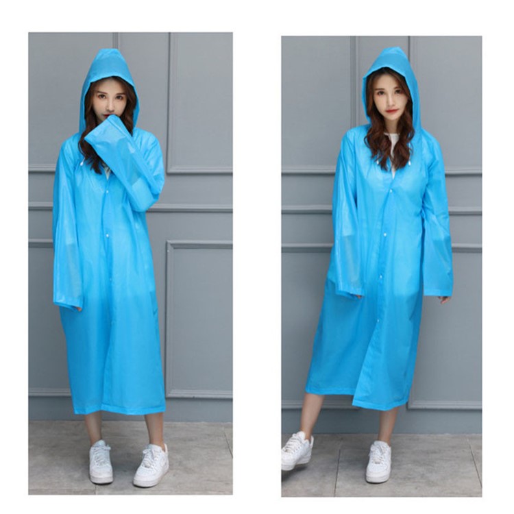 baby blue raincoat