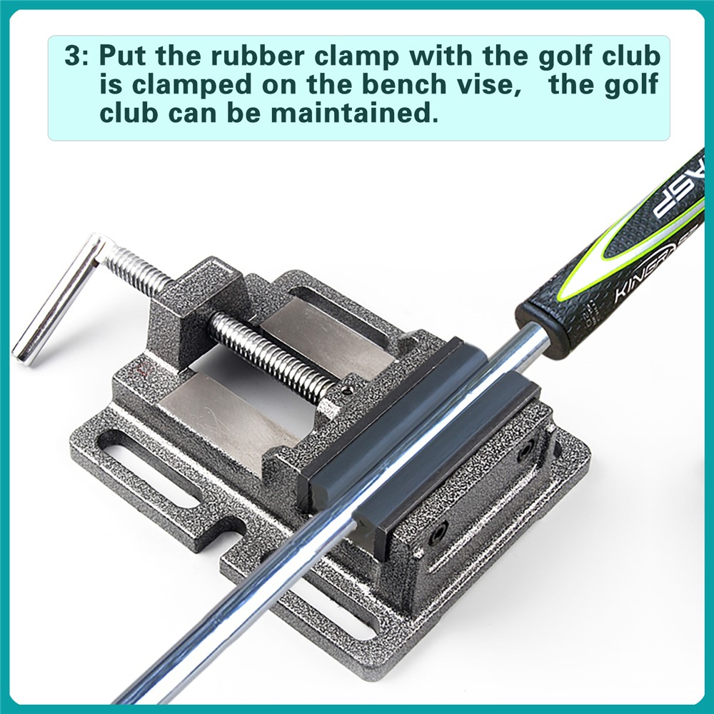 Wholesale Golf Club Grip Repair Tool Rubber Vice Clamp Shaft Protector