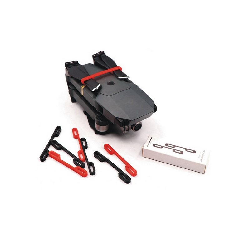 2PCS/Lot Propeller Blade Fixed Bracket Transport Protector Fixed Holder for DJI Mavic Pro - Red-2
