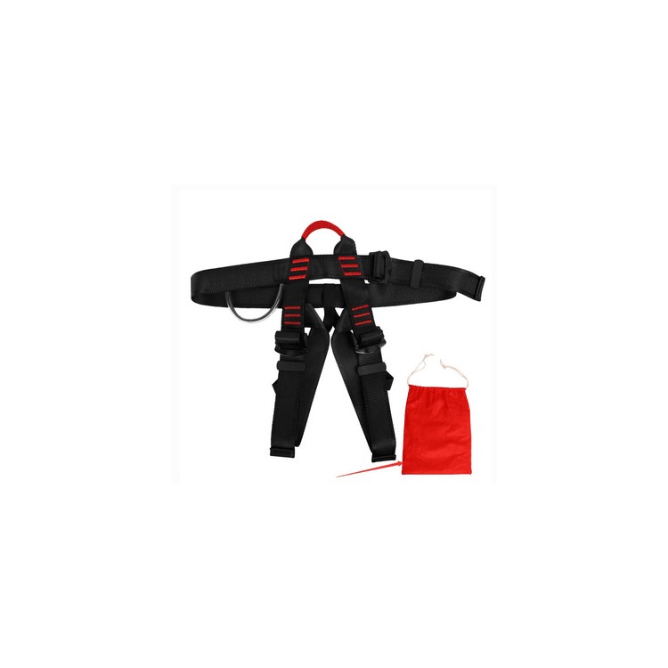 Climbing Harness Safe Seat Belt for Fire Rescue Climbing Rappelling Equipment Half Body Guard Protection-2