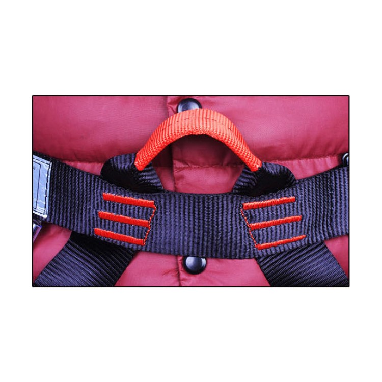 Climbing Harness Safe Seat Belt for Fire Rescue Climbing Rappelling Equipment Half Body Guard Protection-6