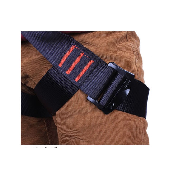 Climbing Harness Safe Seat Belt for Fire Rescue Climbing Rappelling Equipment Half Body Guard Protection-7