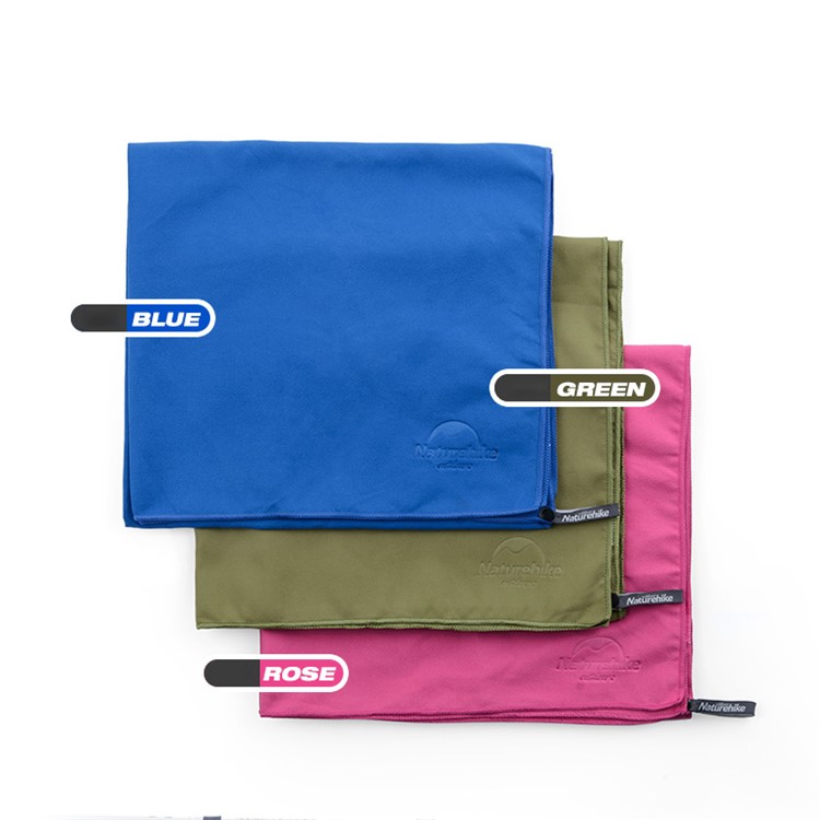 NH Microfiber Skin-friendly Outdoors Fast Drying Super Absorbent Towel for Sports Travel and Beach, 80 x 40cm - Army Green-4