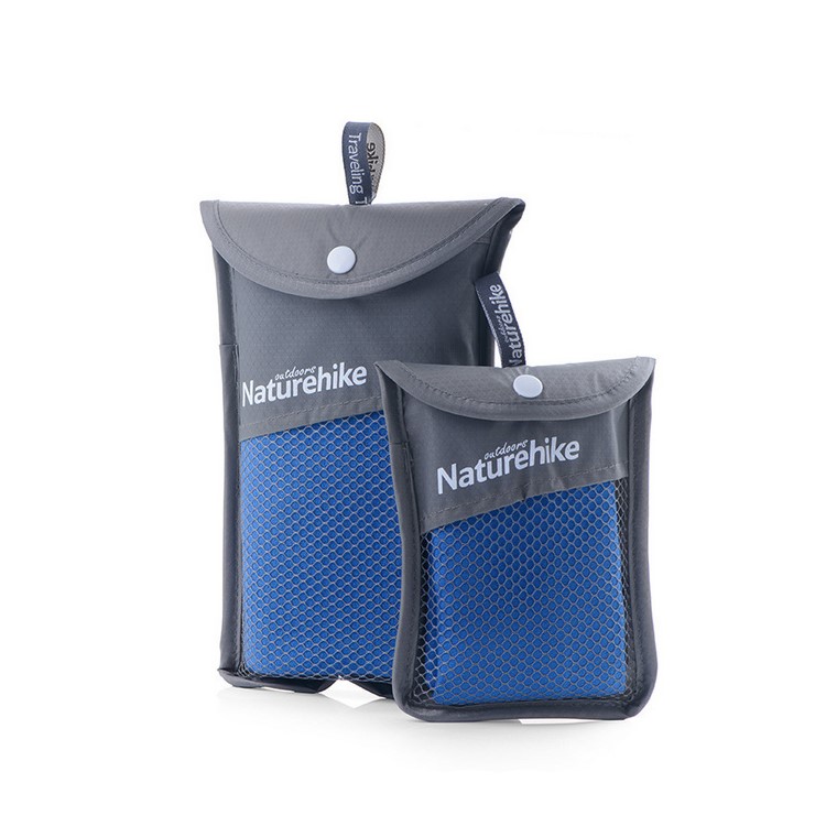 NH Microfiber Antibacterial Fast Drying Towel for Outdoors, 80 x 40cm - Blue-12