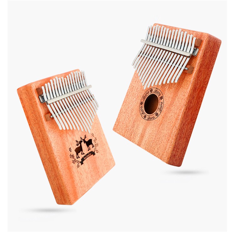 10 Key Wooden Kalimba Thumb Piano Finger Percussion Instrument with Accessories-2