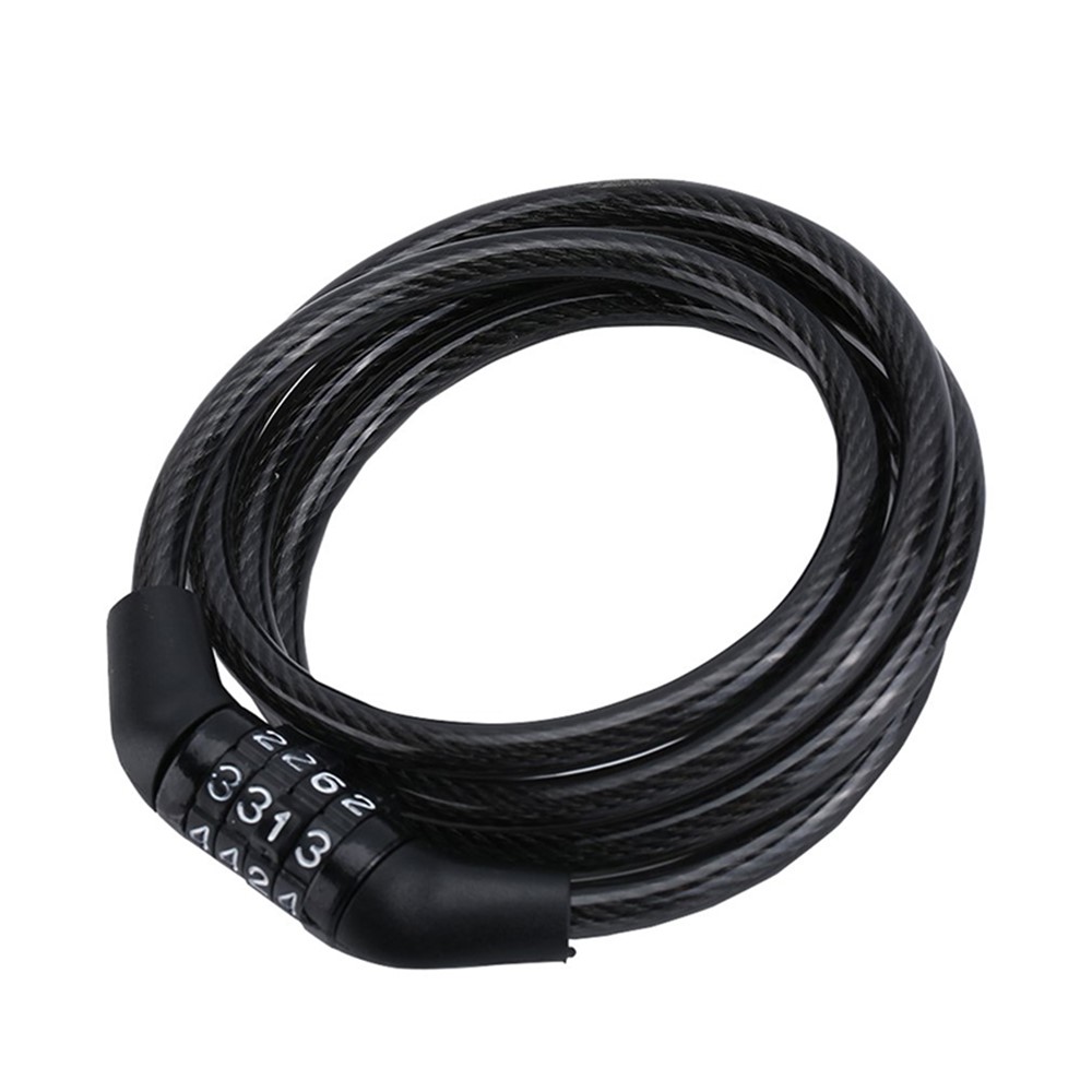 Bicycle Bike Steel Cable Password Lock-1