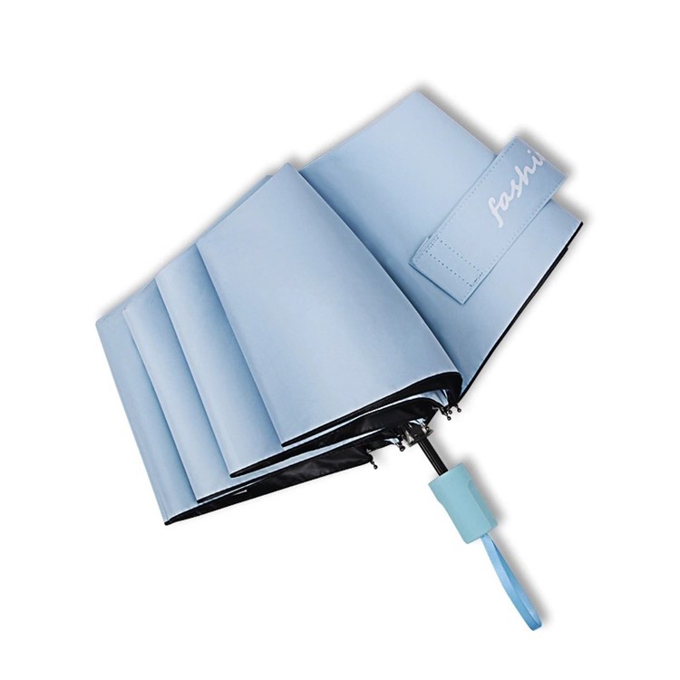 Ultra Light Folding Umbrella Mini Pocket Waterproof Portable Outdoor - Baby Blue