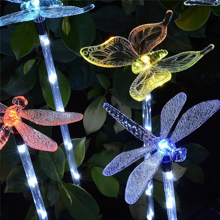 3Pcs/Set Animal Pattern Decorative Outdoor Solar Pathway Light for Lawn, Garden, Yarn,-7