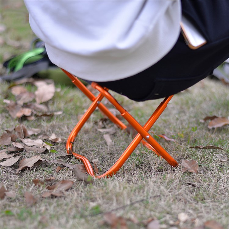 6063 Aluminum Alloy Outdoor Folding Bench Ultra-light Travel Barbecue Portable Fishing Chair-2