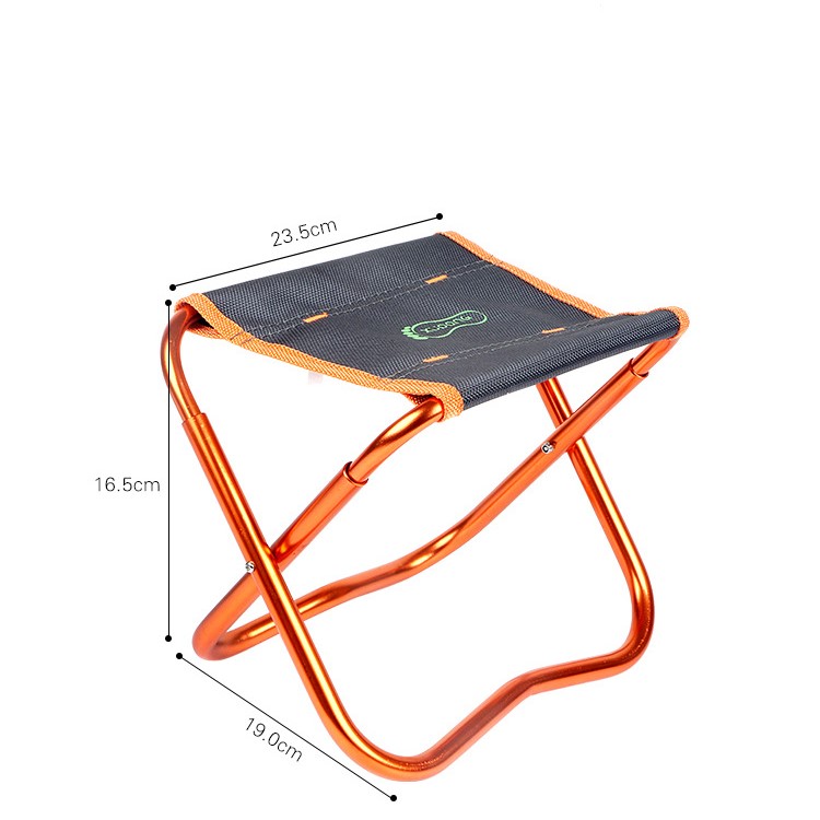 6063 Aluminum Alloy Outdoor Folding Bench Ultra-light Travel Barbecue Portable Fishing Chair-6