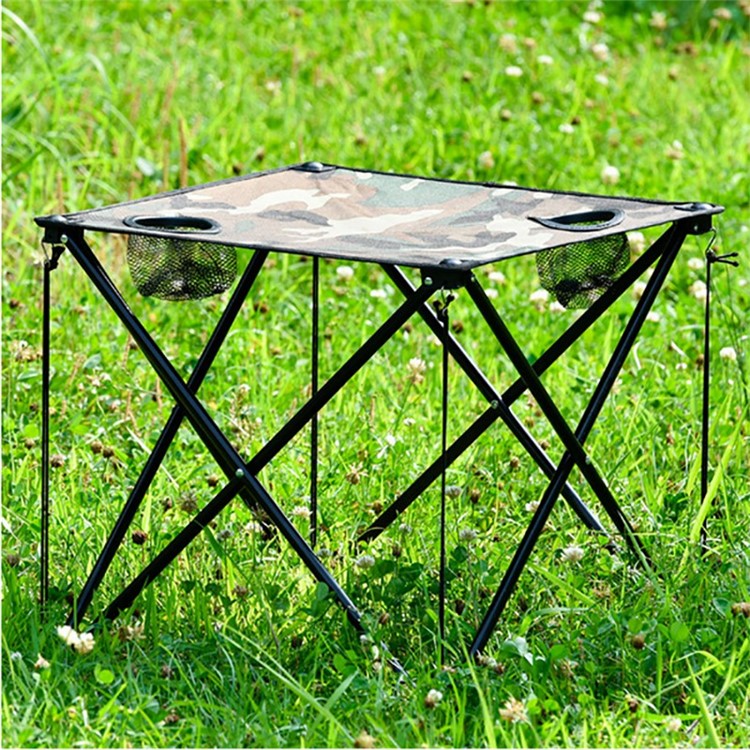 Table De Chaises Portables Extérieures CHANGRUI 3pcs / Set Pour La Pêche En Pique-nique En Randonnée Camping-9