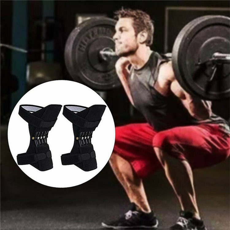 Joint Support Brace Knee Pads Booster Outdoor Squat Hiking Spring-3