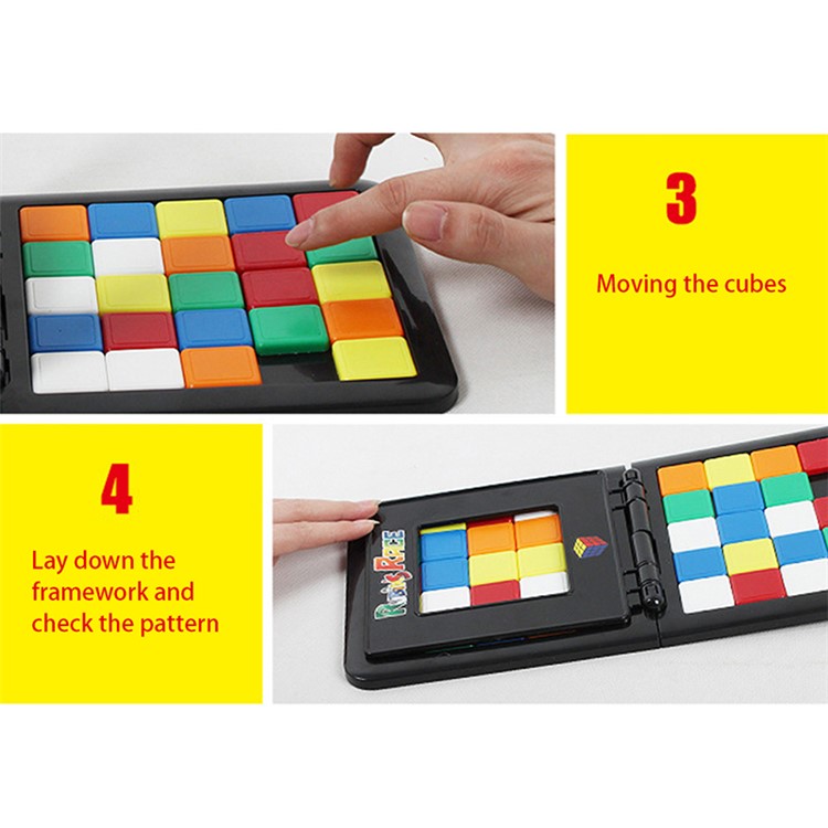 Dual Cube Battle Mode Competitive Puzzle Board Games Intelligence Toys for Children/Adults-4