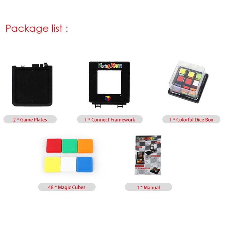 Dual Cube Battle Mode Competitive Puzzle Board Games Intelligence Toys for Children/Adults-6