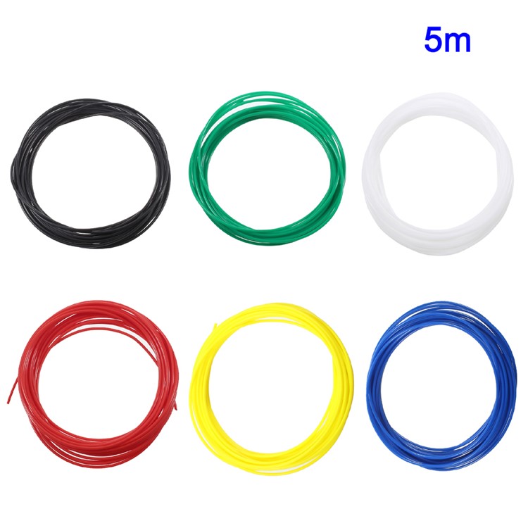 6Pcs/Set 5M PCL Low Temperature 1.75mm 3D Printer Filament Accessory for 3D Printer Pen-1
