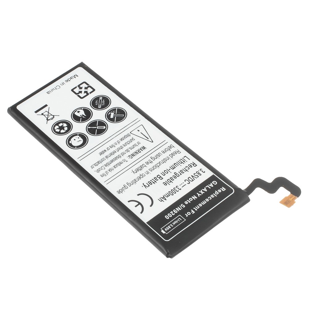 3300mAh Li-ion Battery Replacement for Samsung Galaxy Note5 SM-N920-3
