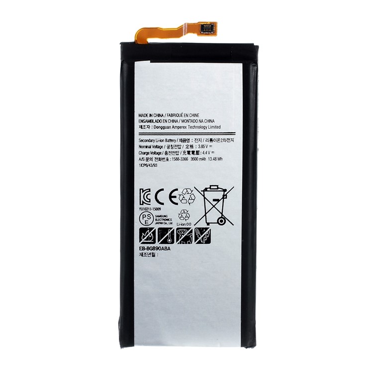 3500mAh OEM Li-ion Battery Replacement for Samsung Galaxy S6 Active SM-G890-1