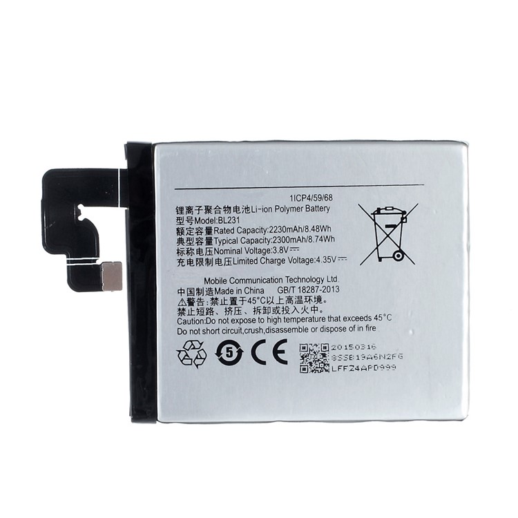 2230mAh OEM Li-polymer Battery Replacement for Lenovo Sisley S90-1