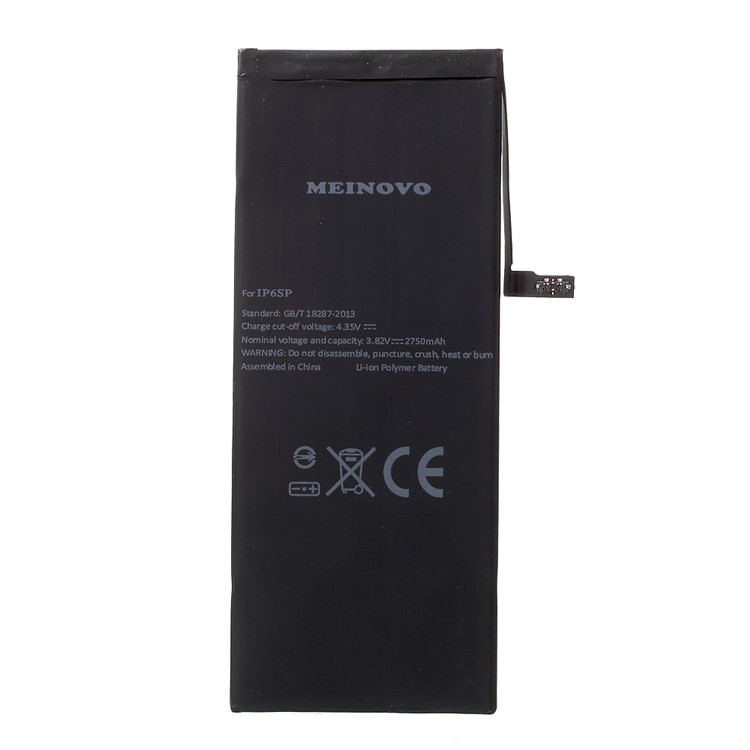 MEINOVO 3.82V 2750mAh Li-polymer Battery + Tools + Battery Sticker for iPhone 6s Plus 5.5 inch-2
