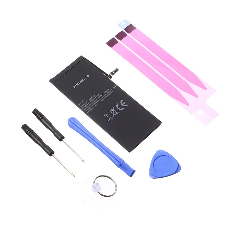 MEINOVO 3.82V 2750mAh Li-polymer Battery + Tools + Battery Sticker for iPhone 6s Plus 5.5 inch-4