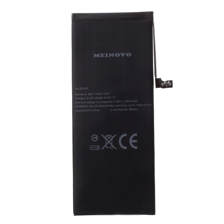 MEINOVO for iPhone 6 Plus 5.5 Li-polymer Battery 2915mAh + Tools + Battery Sticker Replacement-2