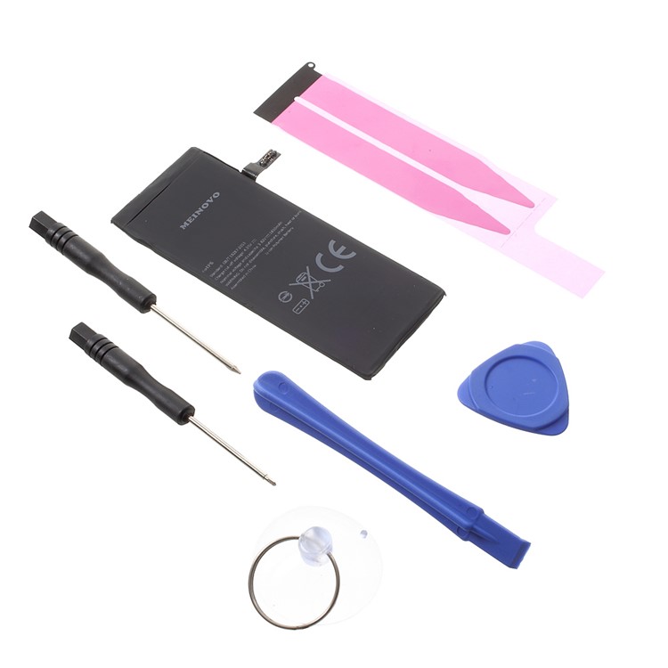 MEINOVO for iPhone 6 4.7 Li-polymer Battery 1810mAh + Tools + Battery Sticker Replacement Parts-4