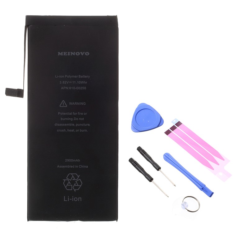 MEINOVO for iPhone 7 Plus 2900mAh Phone Battery + Tools + Battery Sticker Replacement Parts-1