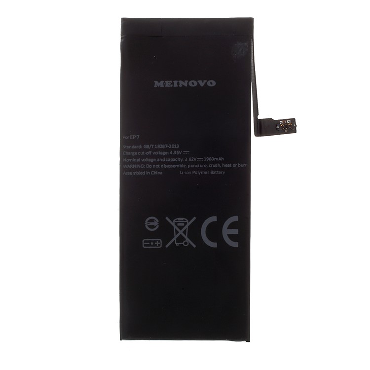 MEINOVO for iPhone 7 4.7 1960mAh Replace Battery + Tools + Battery Sticker Replacement Parts-2