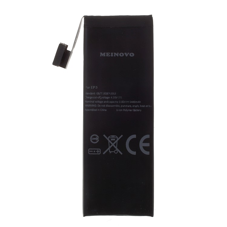 MEINOVO for iPhone 5 Li-polymer Battery 1440mAh + Opening Tools + Battery Sticker Parts-2