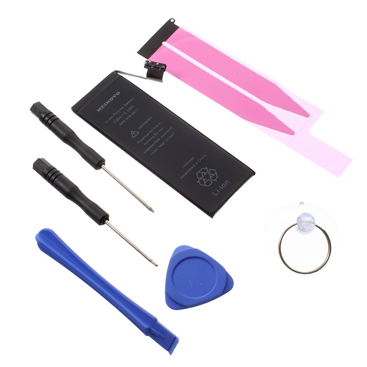 MEINOVO for iPhone 5 Li-polymer Battery 1440mAh + Opening Tools + Battery Sticker Parts-4