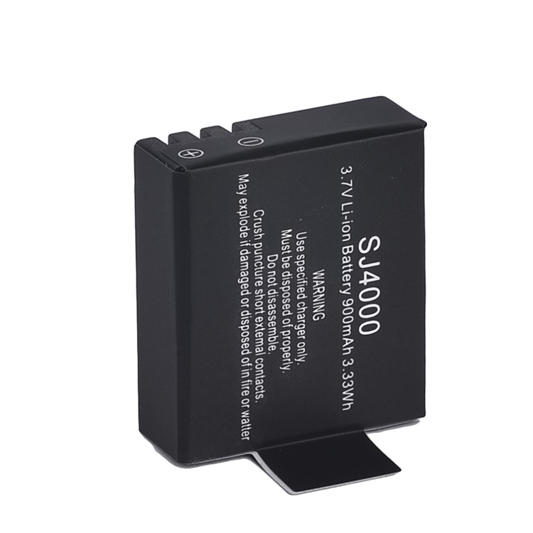 900mAh Rechargeable SJ4000 Li-ion Battery Replacement for SJCM SJ4000 SJ5000 SJ6000-1