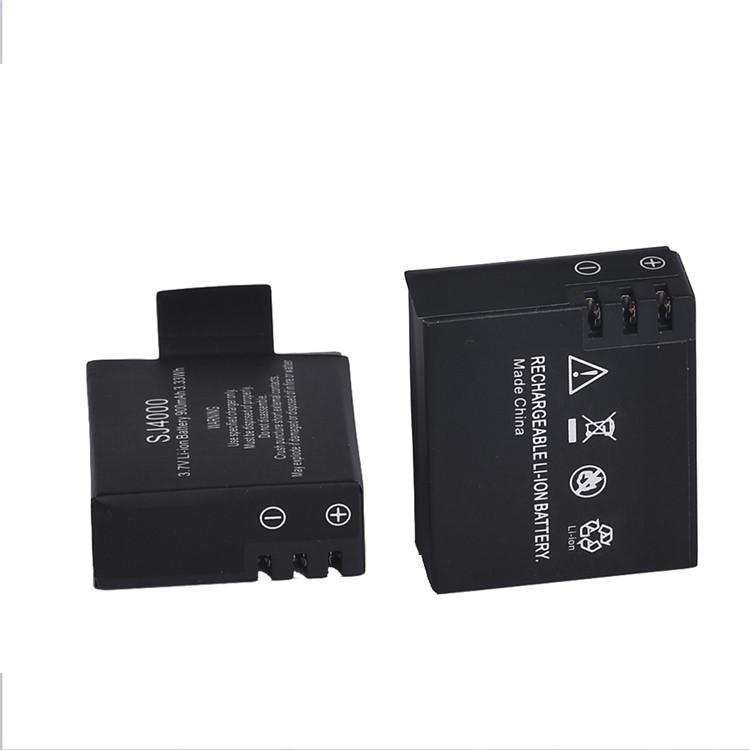 900mAh Rechargeable SJ4000 Li-ion Battery Replacement for SJCM SJ4000 SJ5000 SJ6000-3