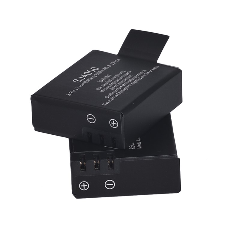 900mAh Rechargeable SJ4000 Li-ion Battery Replacement for SJCM SJ4000 SJ5000 SJ6000-4