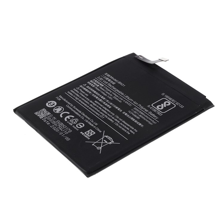 For Xiaomi Mi A1 / 5X OEM BN31 3000mAh Li-Polymer Battery Replacement-3
