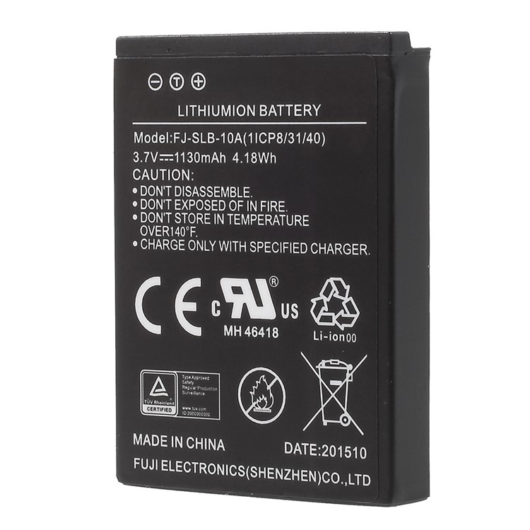 OEM HP FJ-SLB-10A 3.7V 1130mAh Rechargeable Li-ion Battery for HP lc200w-3