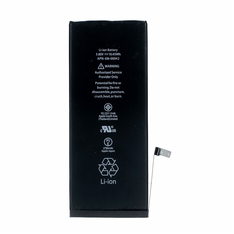 1:1 AAA 3.8V 2750mAh Li-ion Battery Replacement for iPhone 6s Plus-1