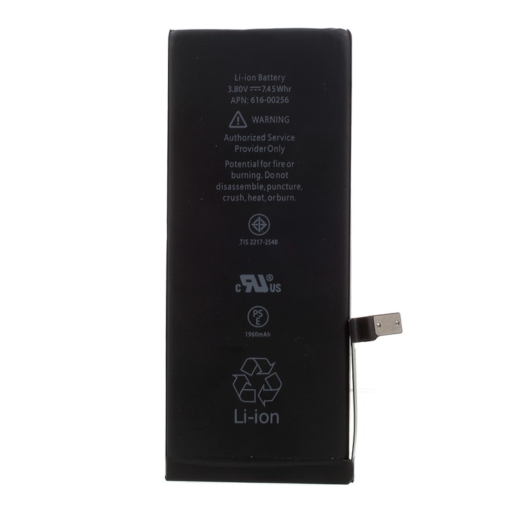 For iPhone 7 4.7 Li-ion Battery Replacement 1:1 AAA 3.8V 7.45Wh 1960mAh-1
