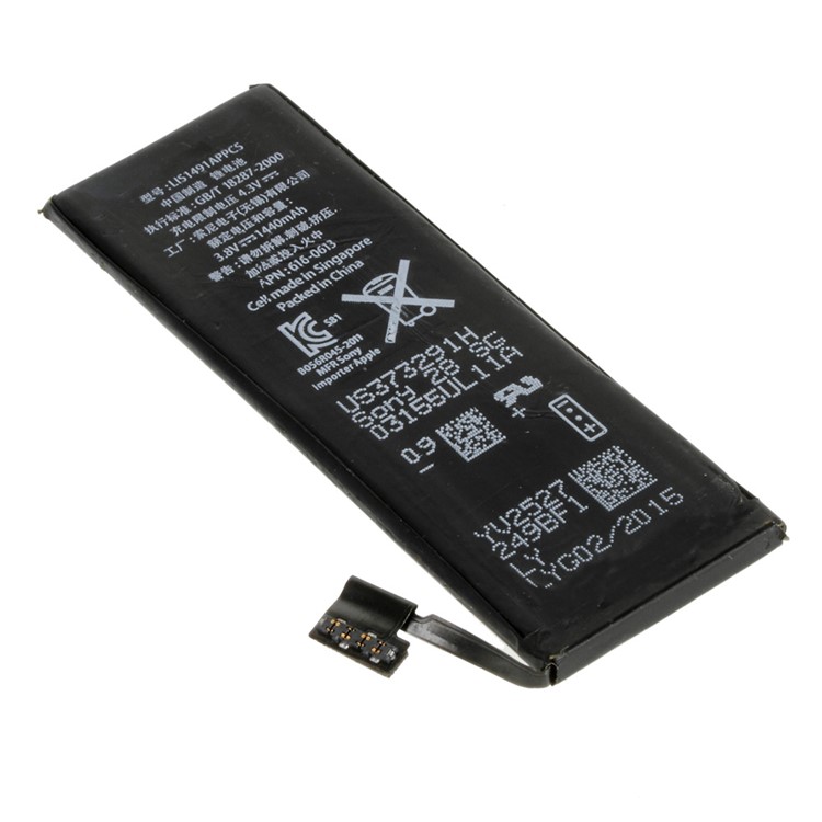 1:1 AAA 3.8V 1440mAh Li-ion Polymer Battery Replacement for iPhone 5-3