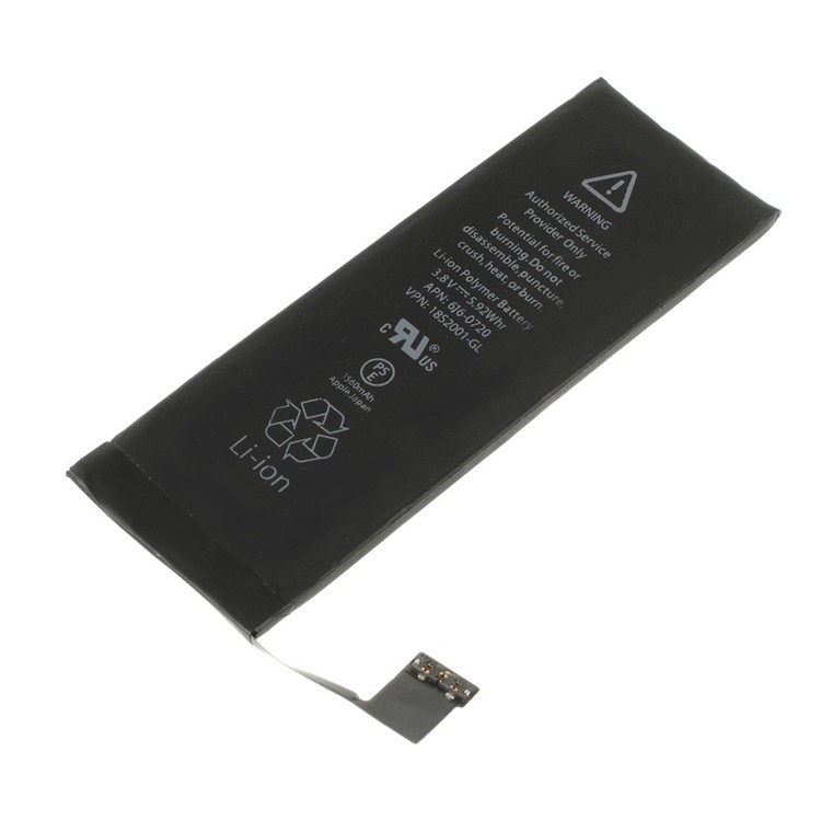 1:1 AAA 3.8V 1560mAh Li-ion Polymer Battery Replacement for iPhone 5s-3