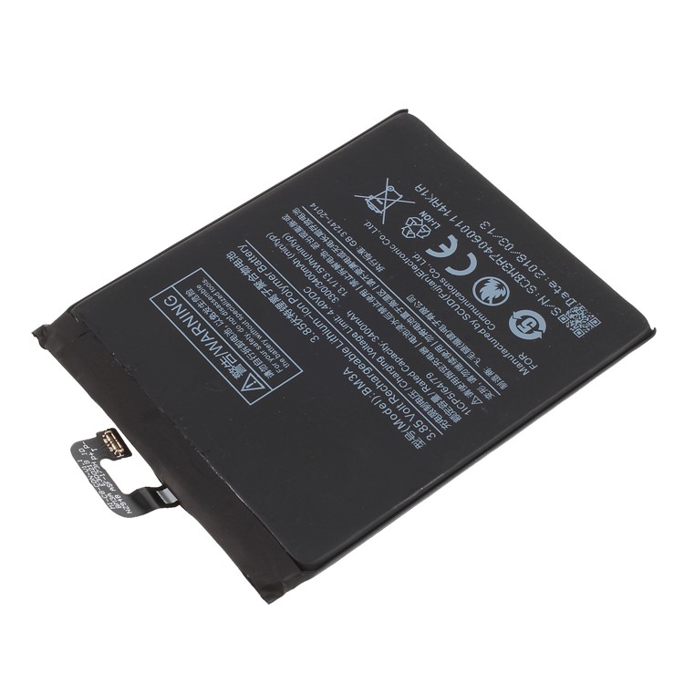 OEM BM3A Li-ion Battery Replacement 3400mAh for Xiaomi Mi Note 3-3