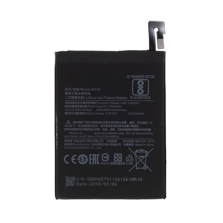 OEM BN45 3.85V 4000mAh Battery Replacement for Xiaomi Redmi Note 5 Pro (Dual Camera) / Redmi Note 5 (China)-1