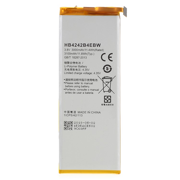 OEM HB4242B4EBW 3.8V 3000mAh Battery Replacement for Huawei Honor Play 4X-1